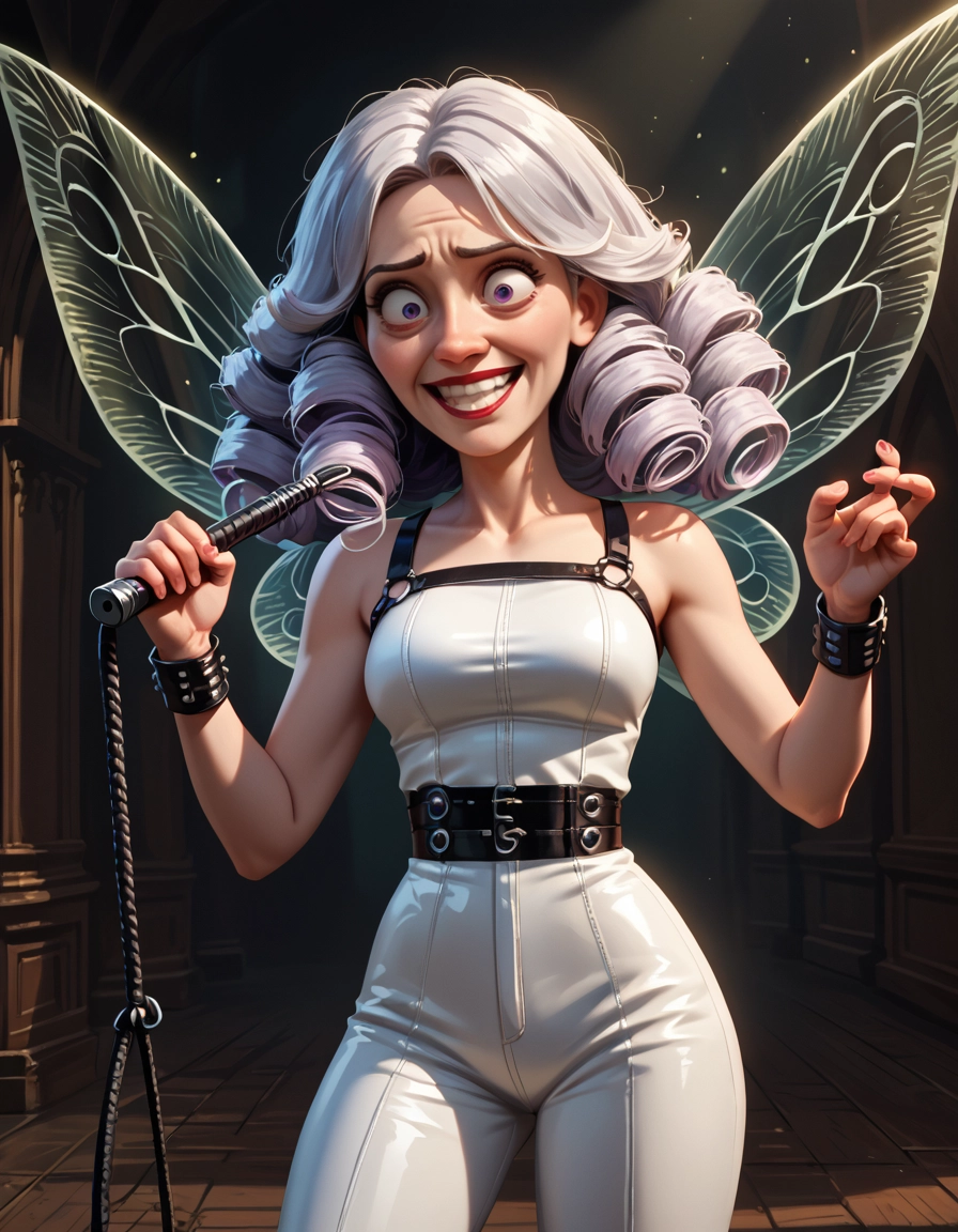 1girl, wings, solo, smile, fairy wings, breasts · Yamete.gg