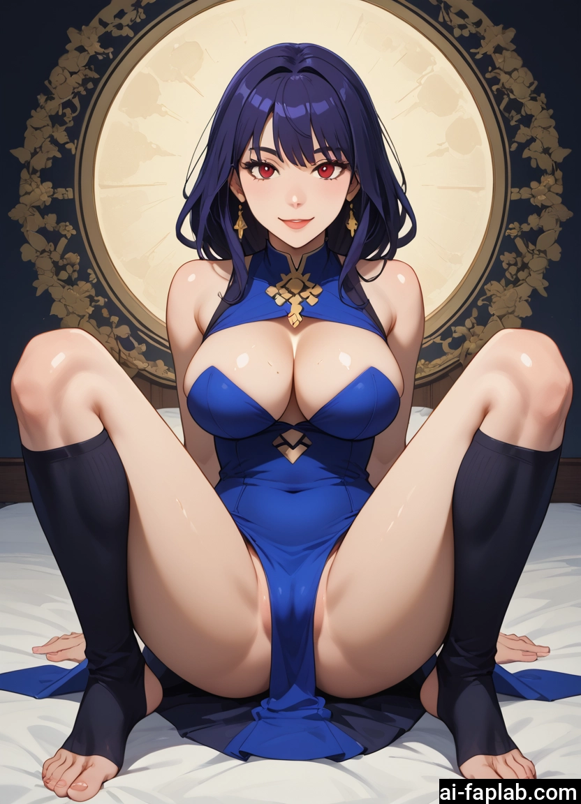 1girl, breasts, red eyes, dress, jewelry, earrings