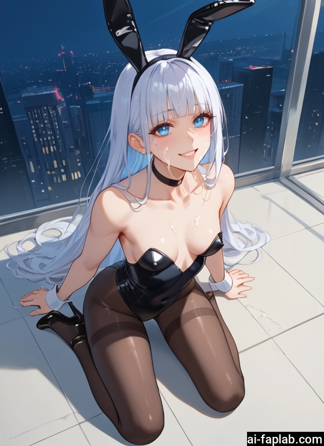 1girl, pantyhose, animal ears, breasts, long hair, rabbit ears · Yamete.gg