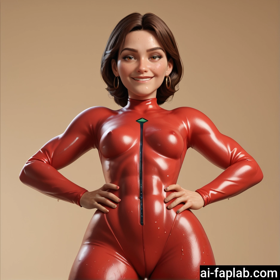 1girl, solo, jewelry, bodysuit, earrings, breasts · Yamete.gg