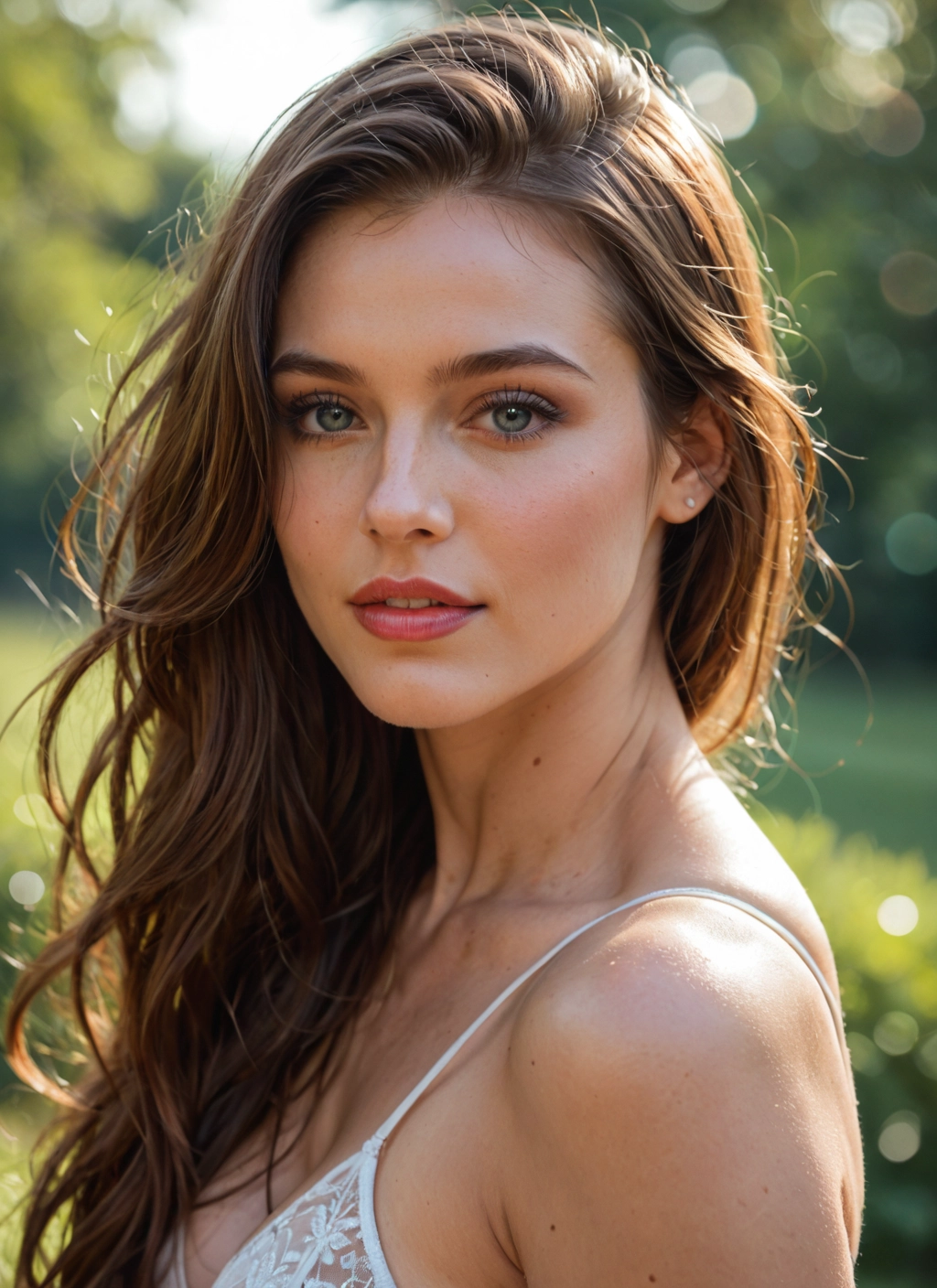 1girl, solo, long hair, looking at viewer, jewelry, earrings · Yamete.gg