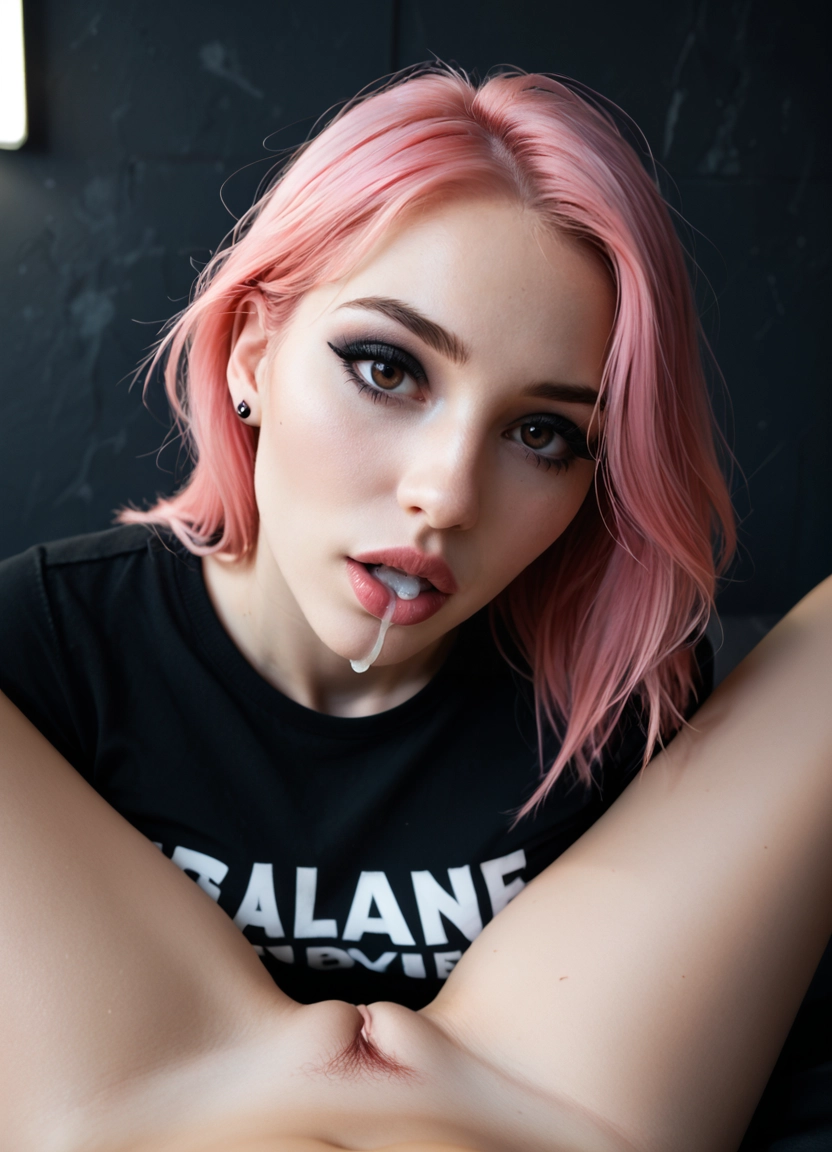 2girls, yuri, multiple girls, looking at viewer, pubic hair, brown eyes · Yamete.gg