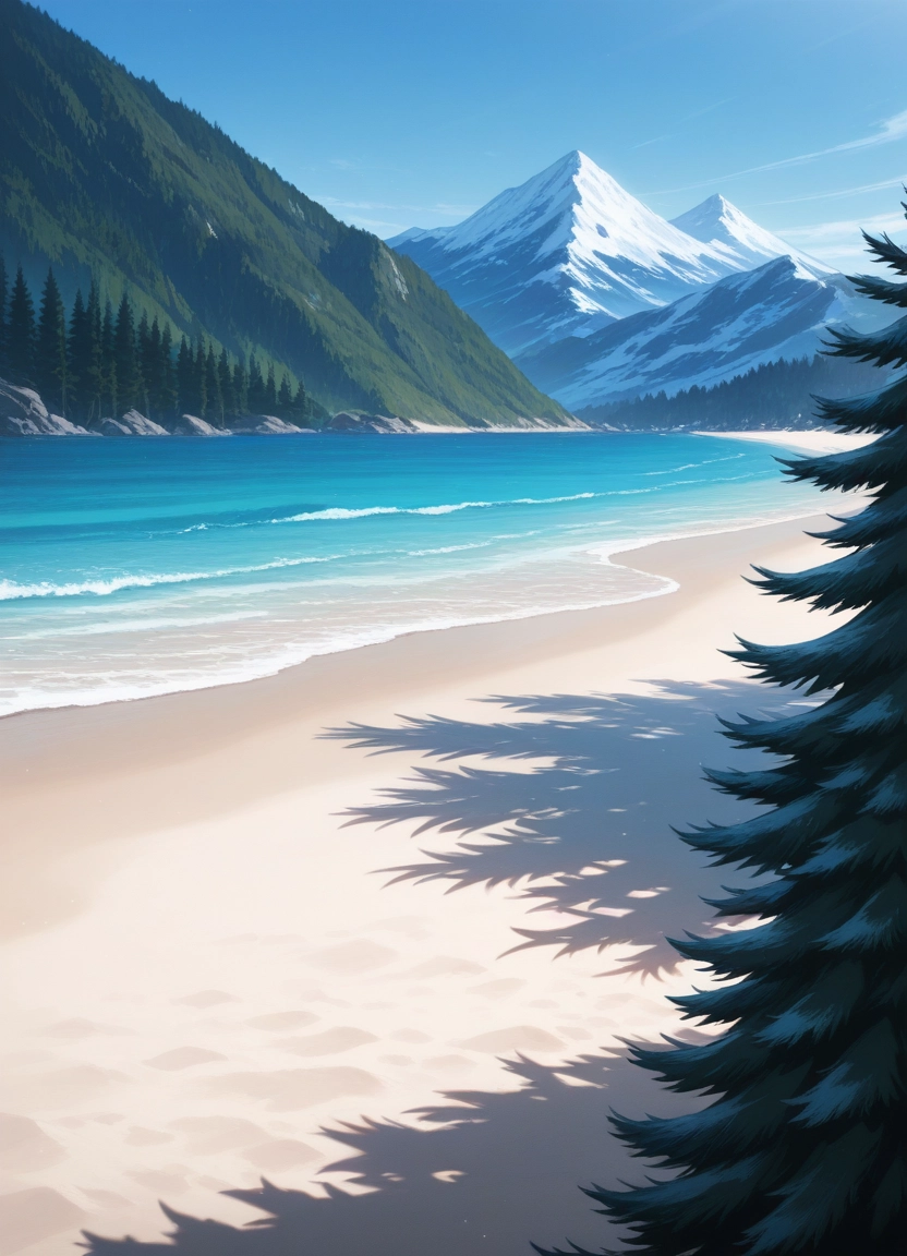 no humans, outdoors, scenery, tree, day, mountain · Yamete.gg