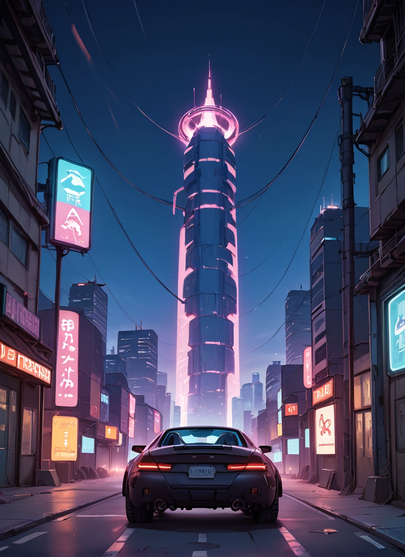 ground vehicle, motor vehicle, car, no humans, scenery, outdoors · Yamete.gg