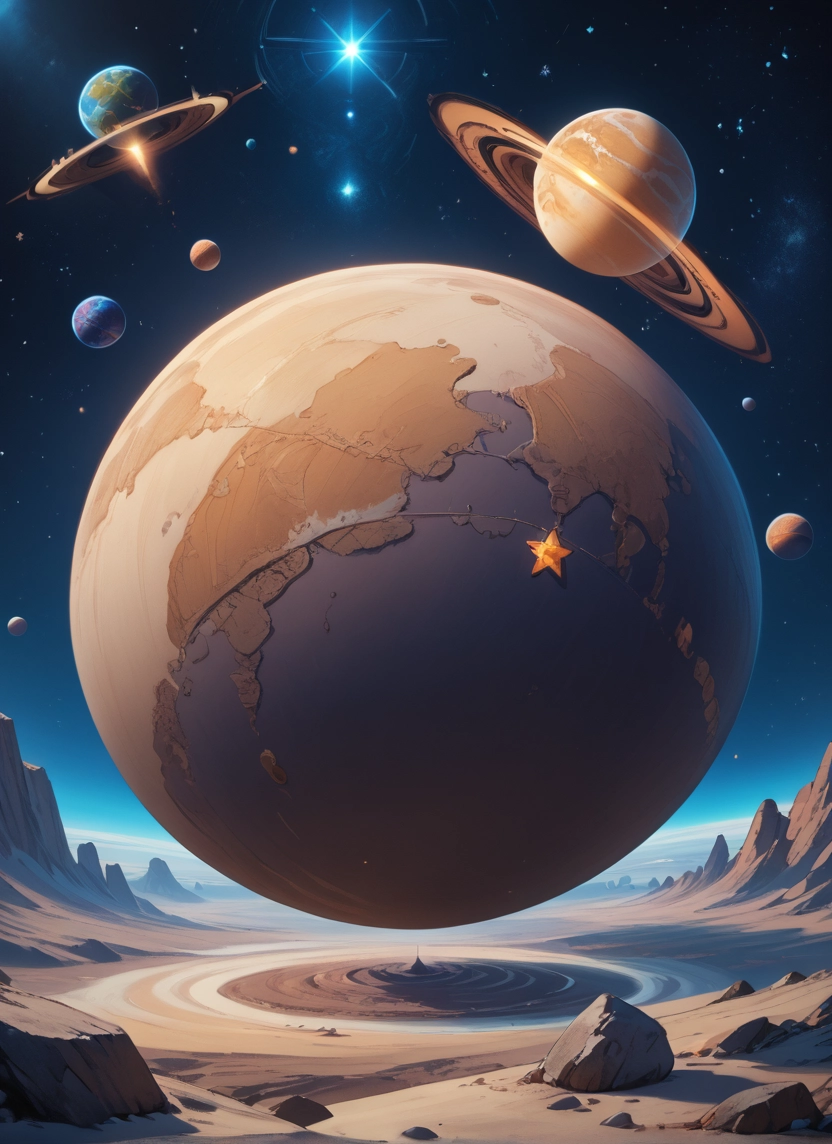 no humans, planet, space, scenery, star (sky), earth (planet)