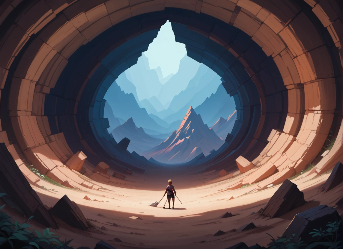solo, scenery, weapon, standing, sword, outdoors · Yamete.gg