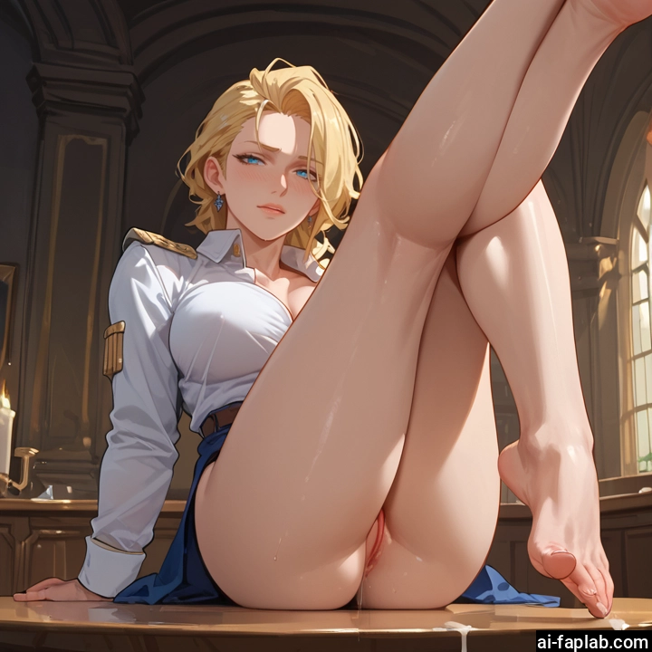 1girl, blonde hair, breasts, pussy, jewelry, earrings · Yamete.gg
