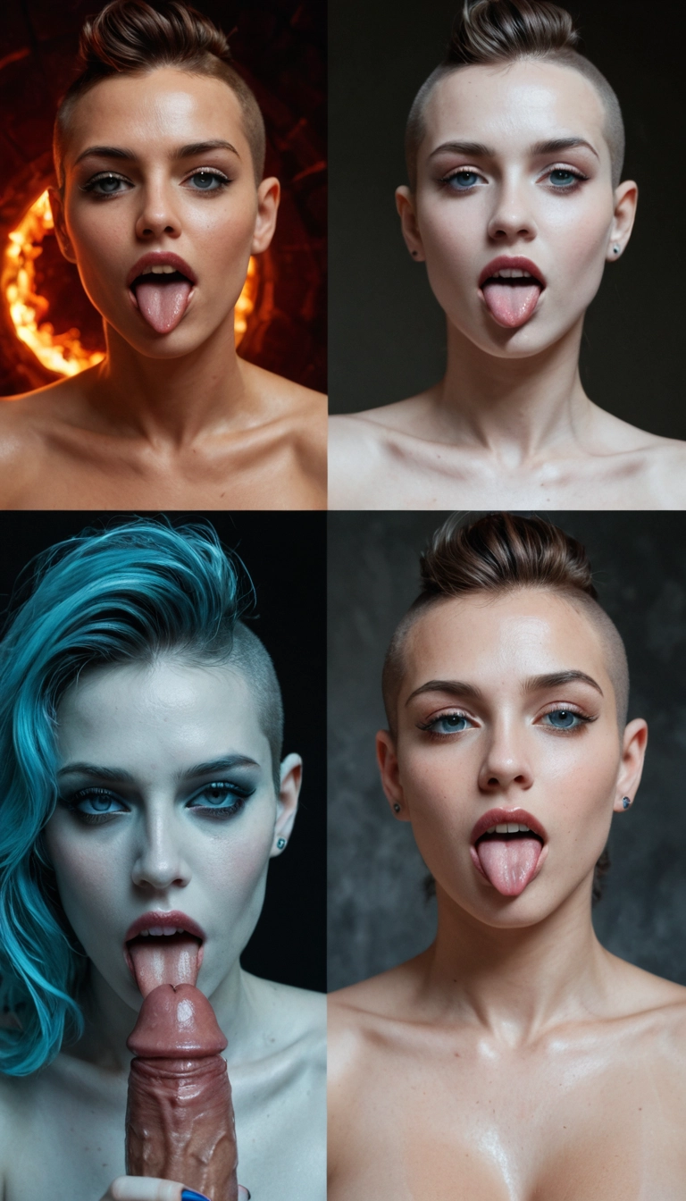 penis, fellatio, oral, tongue, uncensored, tongue out · Yamete.gg