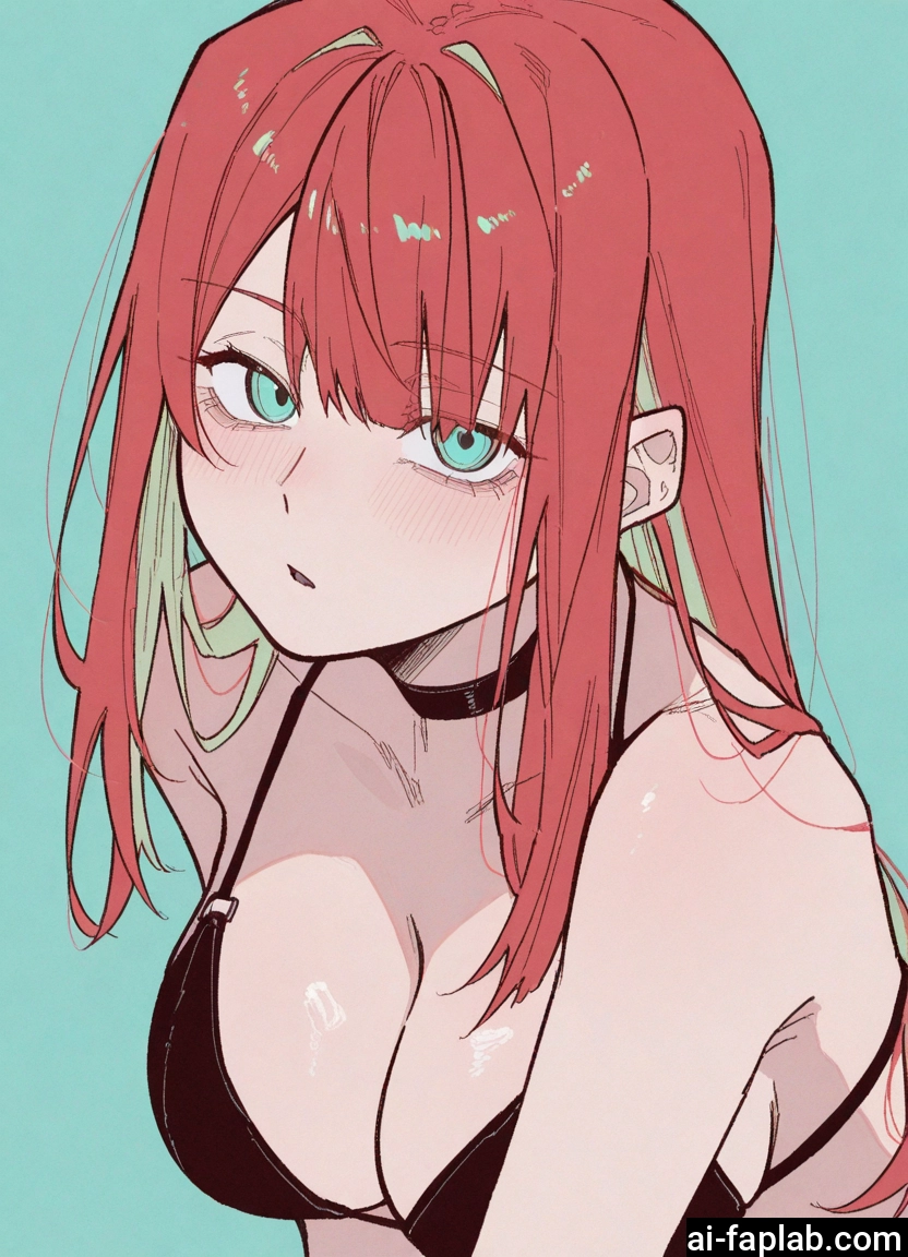 1girl, breasts, solo, bikini, cleavage, choker · Yamete.gg