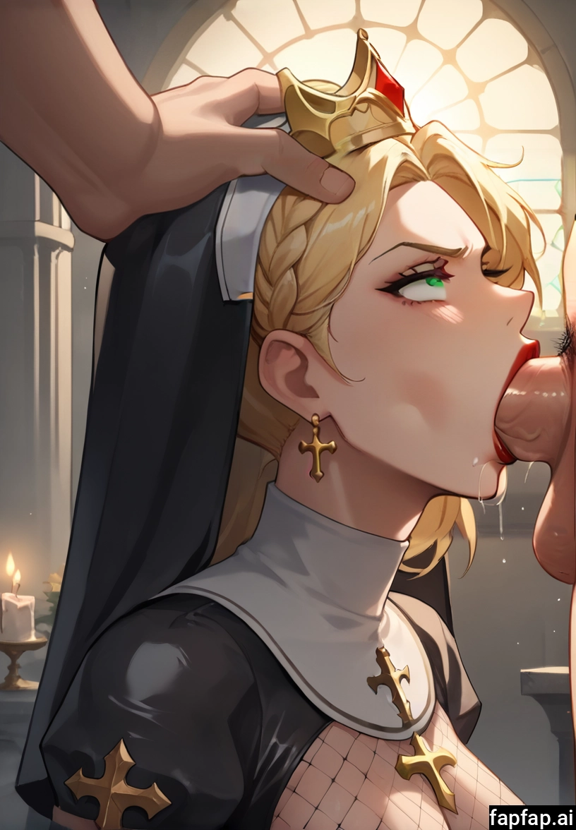 1girl, hetero, oral, penis, 1boy, blonde hair · Yamete.gg