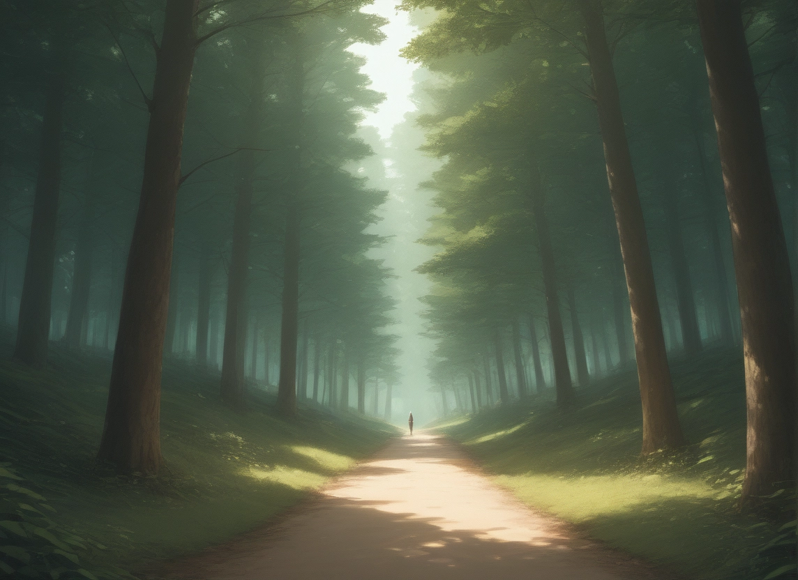 forest, nature, scenery, tree, outdoors, sunlight · Yamete.gg