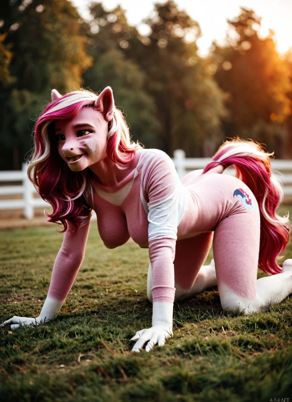 furry, 1girl, solo, tail, furry female, animal ears · Yamete.gg
