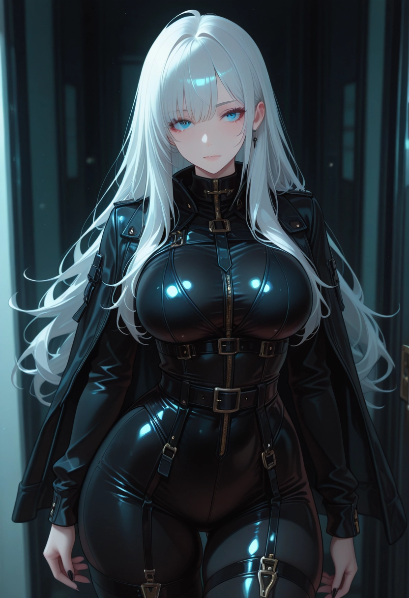 1girl, breasts, solo, long hair, blue eyes, looking at viewer · Yamete.gg