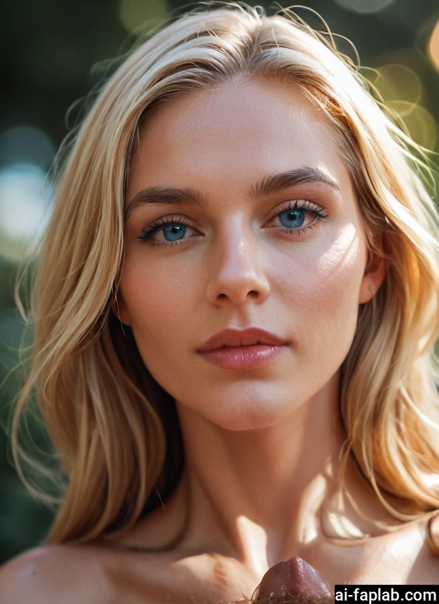 1girl, blonde hair, blue eyes, looking at viewer, penis, realistic · Yamete.gg