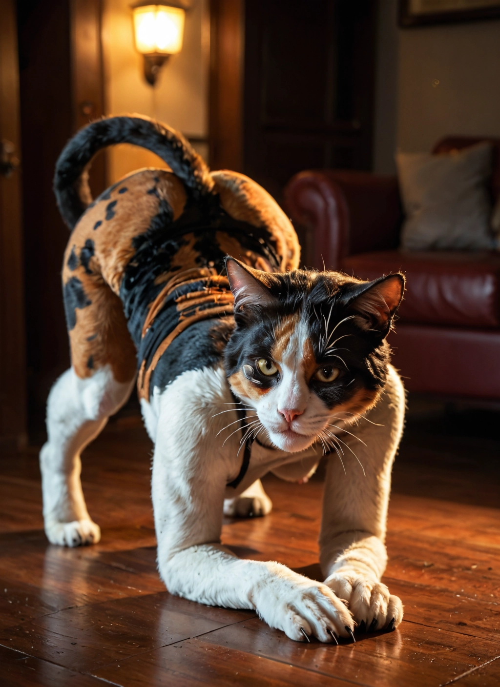 furry, cat, nipples, breasts, solo, no humans · Yamete.gg