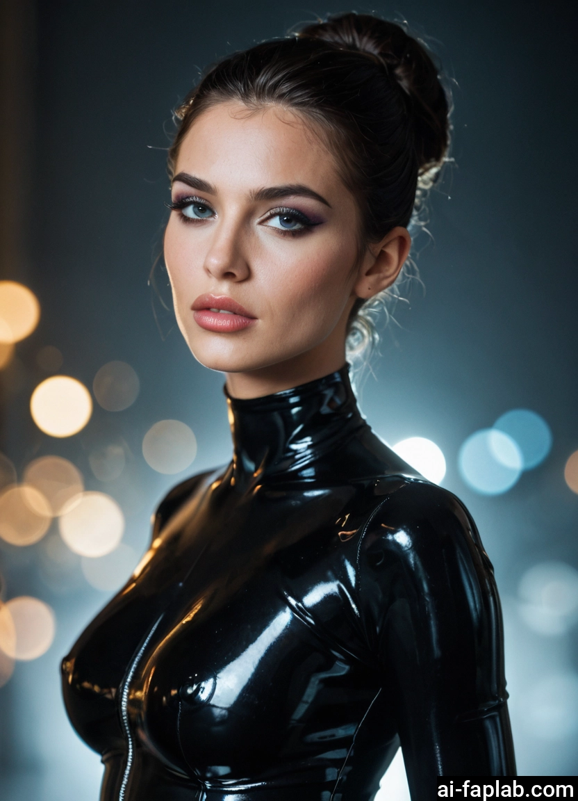 1girl, solo, latex, bodysuit, latex bodysuit, breasts · Yamete.gg