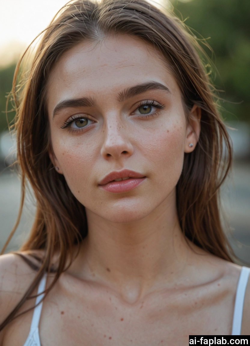 1girl, solo, photo (medium), looking at viewer, jewelry, brown hair · Yamete.gg