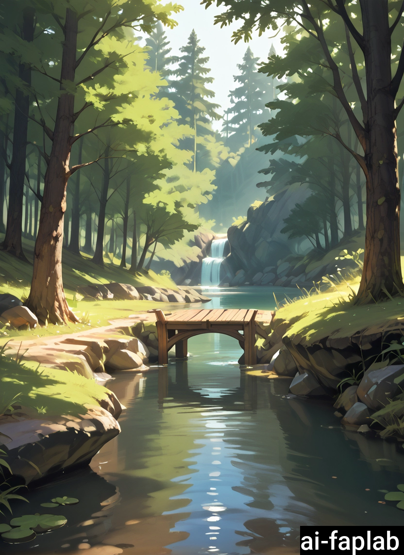 tree, outdoors, scenery, no humans, nature, water · Yamete.gg