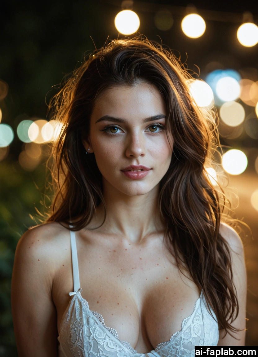 1girl, solo, breasts, long hair, looking at viewer, brown hair · Yamete.gg