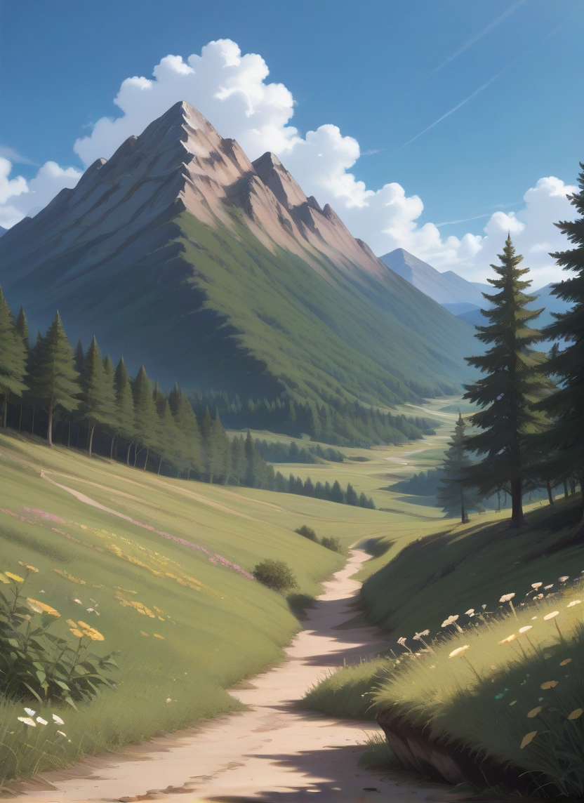 outdoors, no humans, scenery, sky, tree, cloud · Yamete.gg