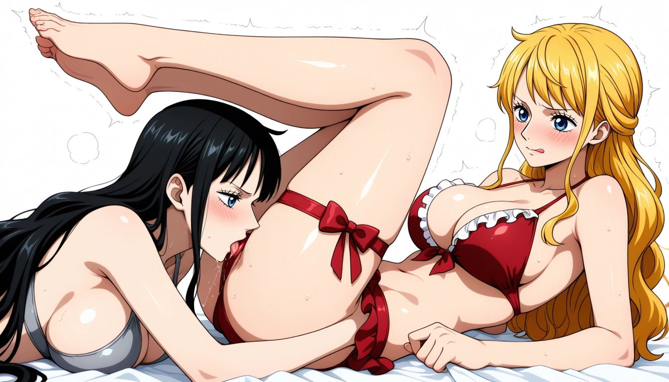 breasts, multiple girls, bikini, swimsuit, yuri, 2girls · Yamete.gg
