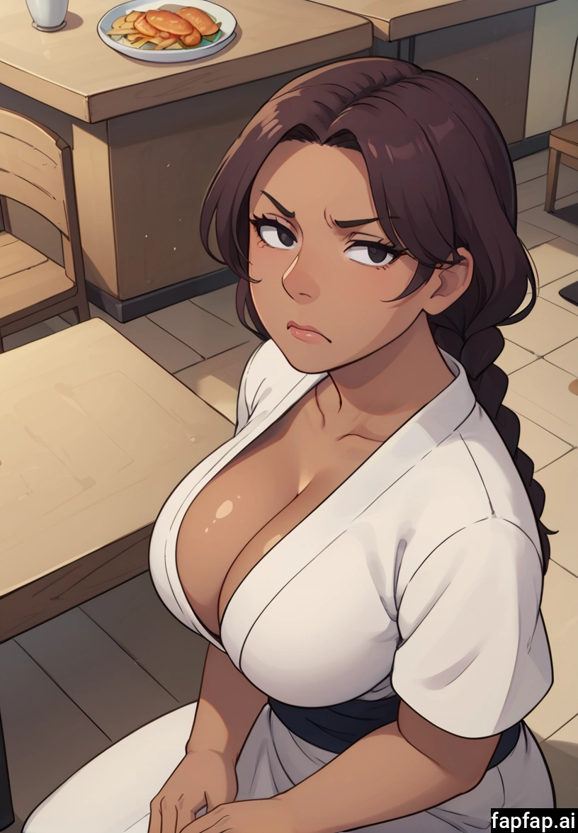 1girl, breasts, solo, cleavage, large breasts, dark skin · Yamete.gg
