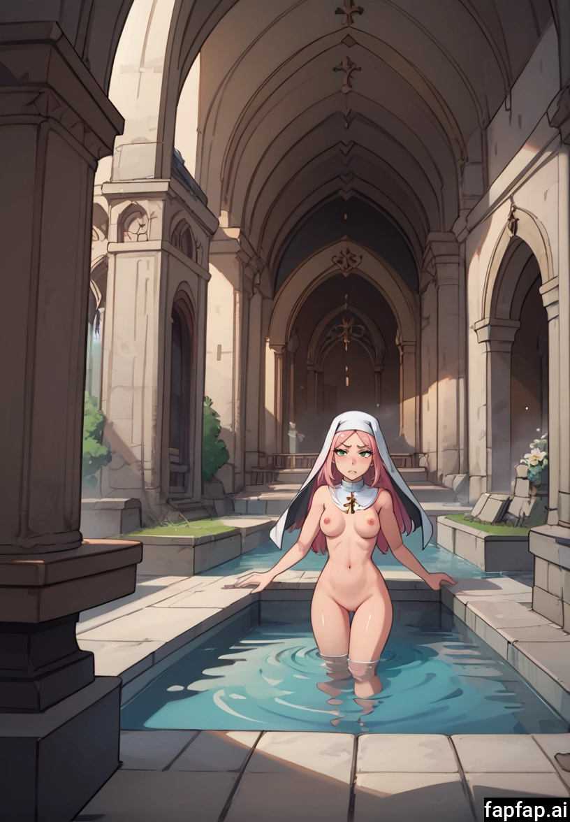 1girl, breasts, solo, nipples, nude, thigh gap · Yamete.gg