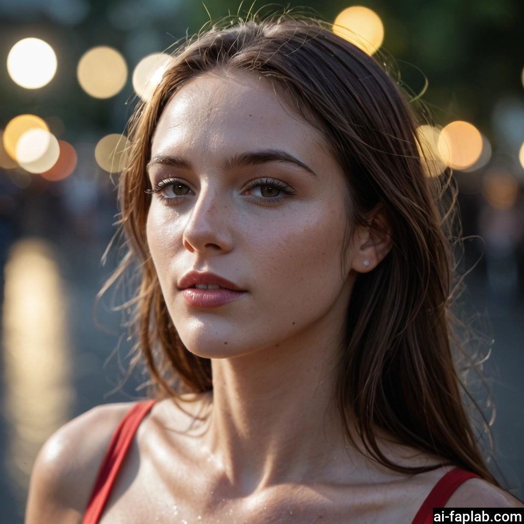 1girl, solo, looking at viewer, brown hair, jewelry, brown eyes · Yamete.gg