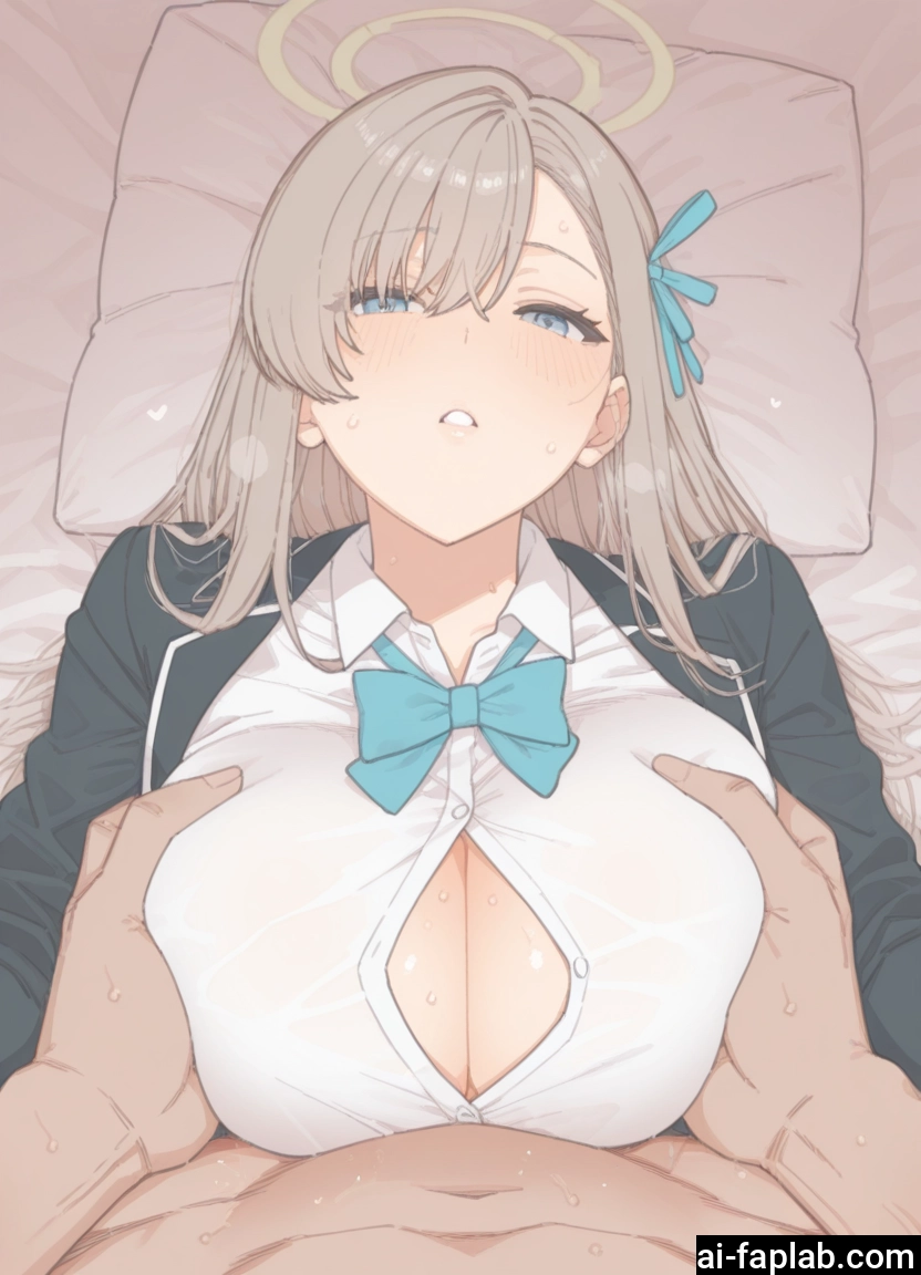 1girl, breasts, 1boy, halo, paizuri, hetero · Yamete.gg