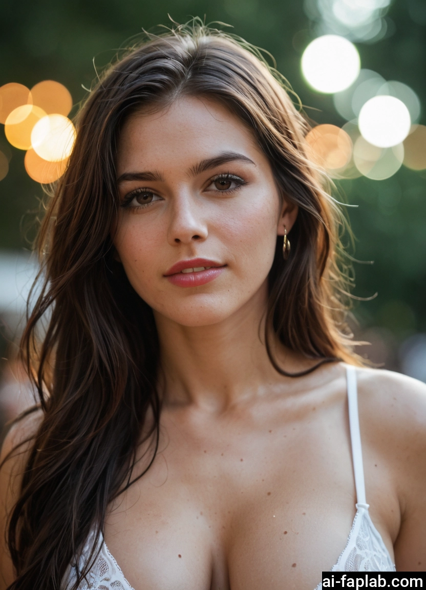 1girl, solo, jewelry, breasts, earrings, brown eyes · Yamete.gg