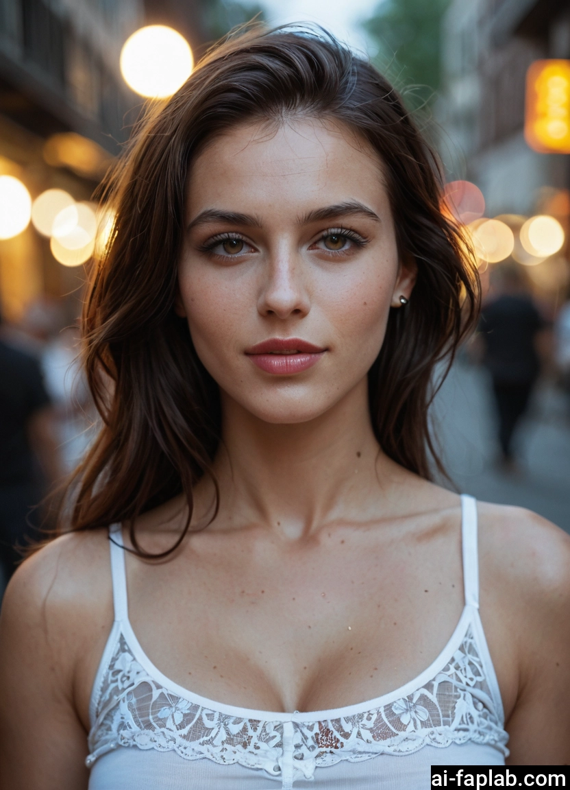 1girl, solo, brown eyes, brown hair, breasts, looking at viewer · Yamete.gg