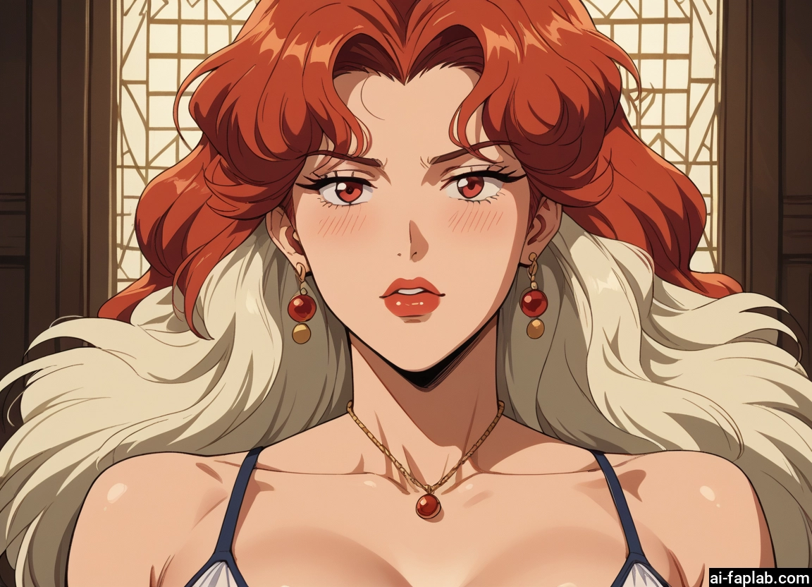 1girl, jewelry, earrings, solo, necklace, looking at viewer · Yamete.gg