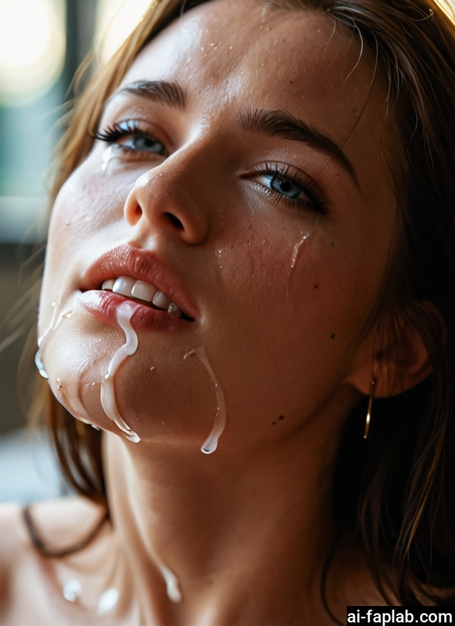 1girl, solo, mole, jewelry, earrings, cum · Yamete.gg
