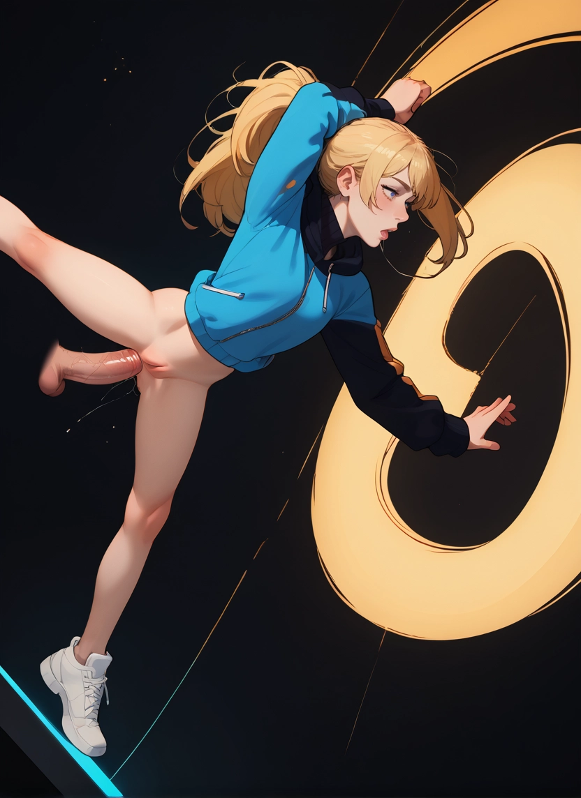 1girl, penis, blonde hair, hetero, sex, blue eyes · Yamete.gg