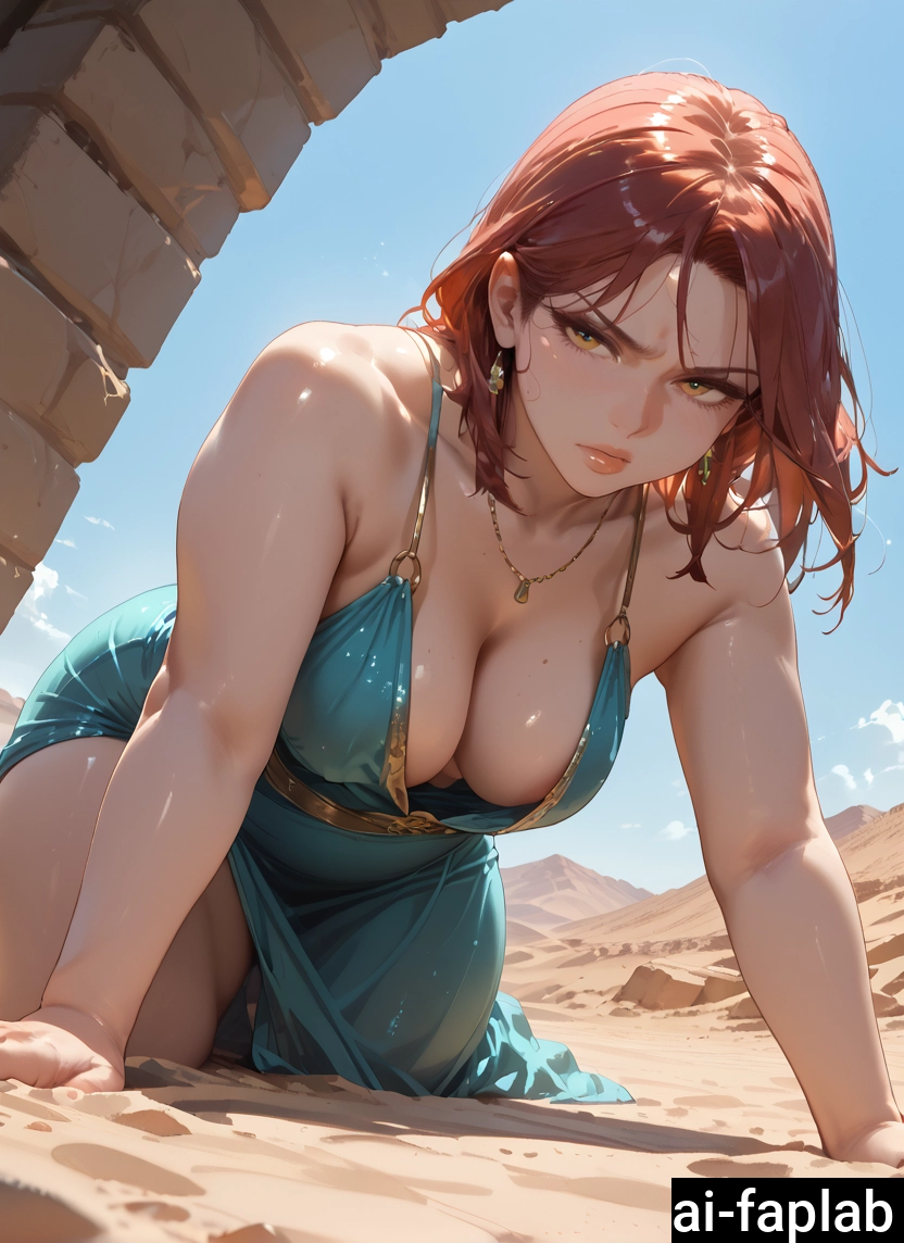 1girl, breasts, jewelry, dress, cleavage, solo · Yamete.gg