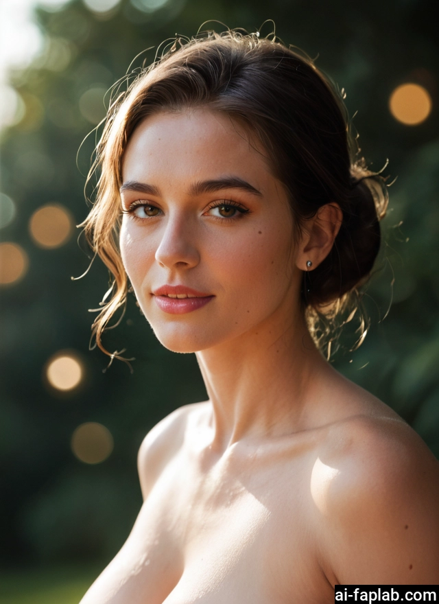 1girl, solo, jewelry, looking at viewer, earrings, brown eyes
