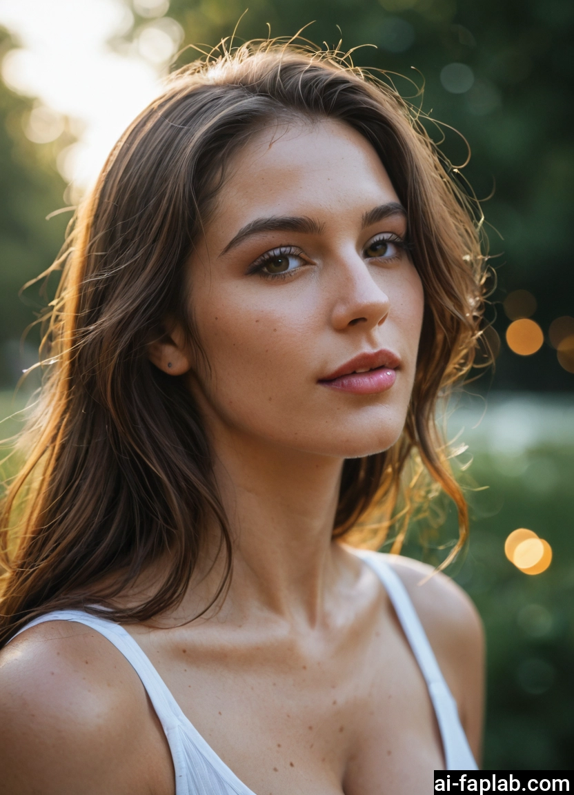 1girl, solo, freckles, brown eyes, breasts, looking at viewer · Yamete.gg