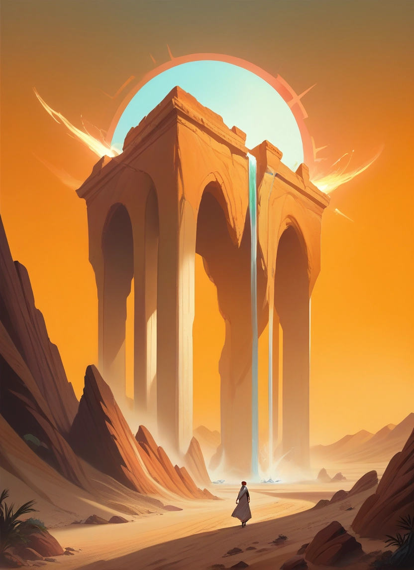 desert, outdoors, 1other, sand, scenery, rock · Yamete.gg