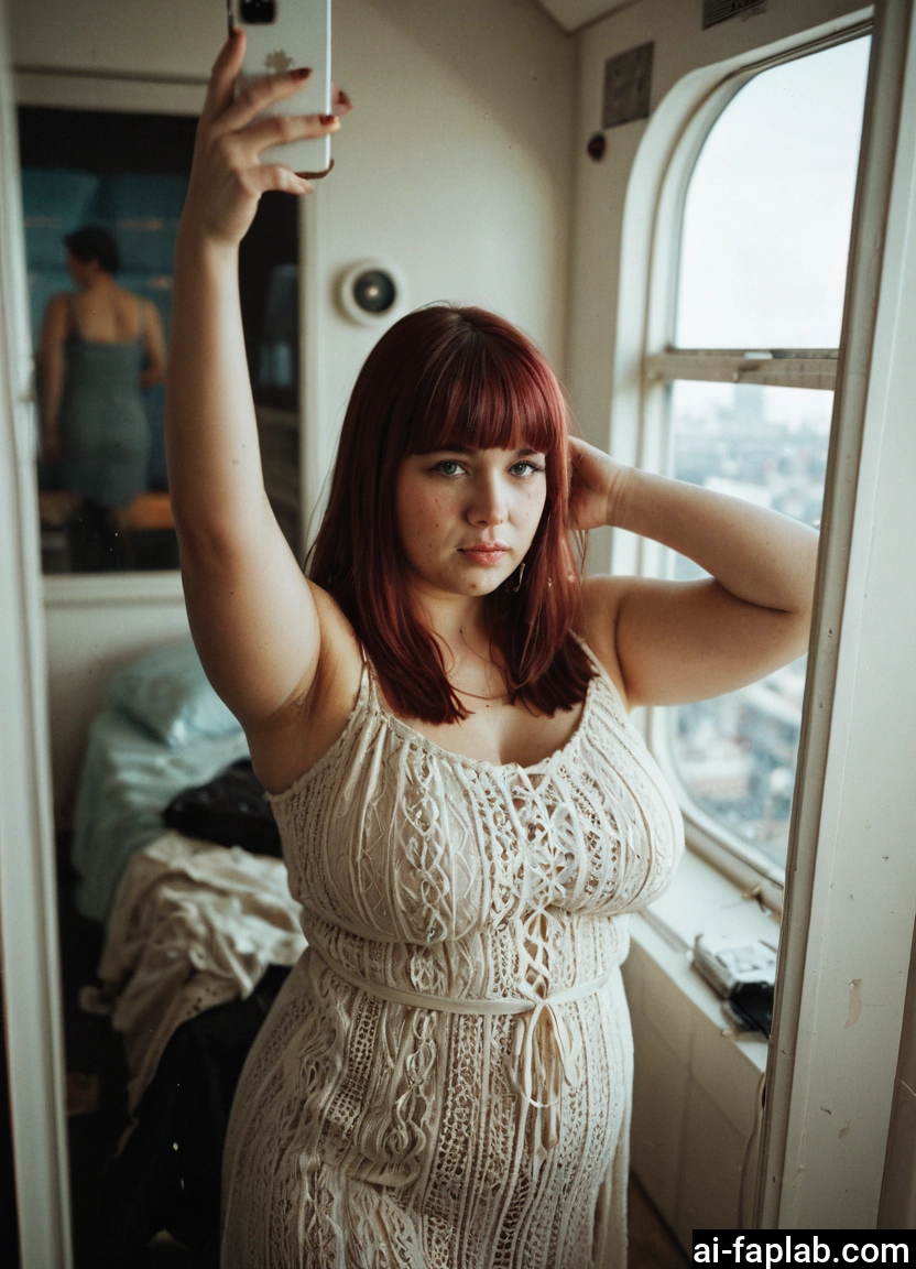1girl, phone, photo (medium), dress, breasts, cellphone · Yamete.gg