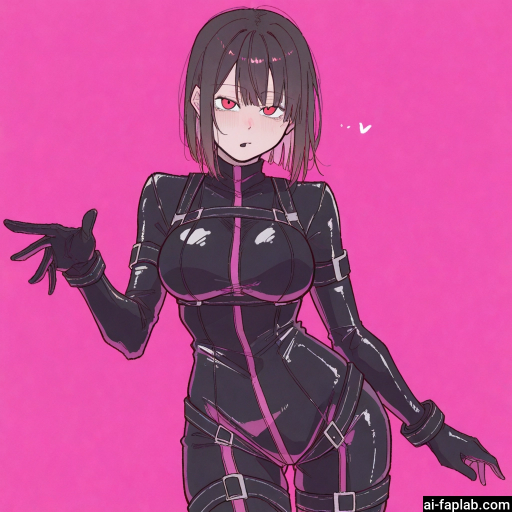 1girl, bodysuit, solo, breasts, latex, looking at viewer · Yamete.gg