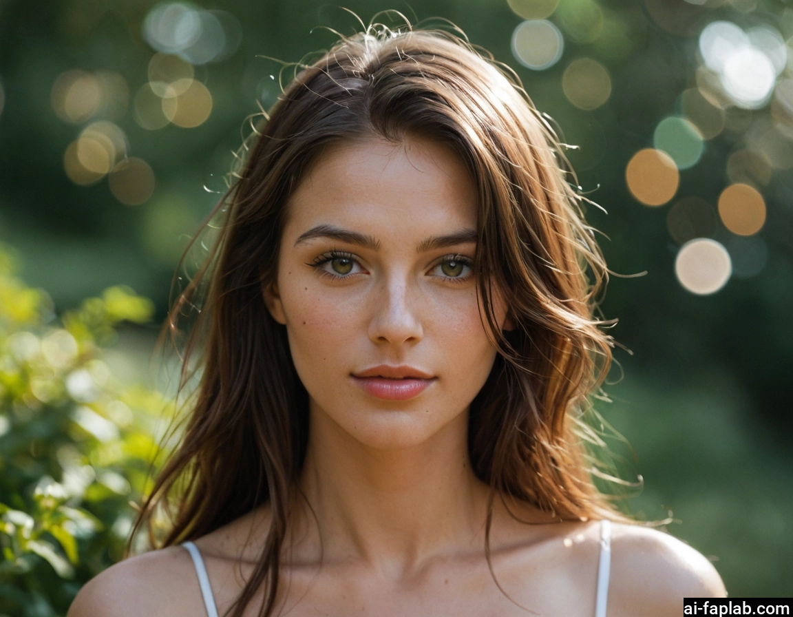 1girl, solo, looking at viewer, freckles, brown hair, long hair · Yamete.gg