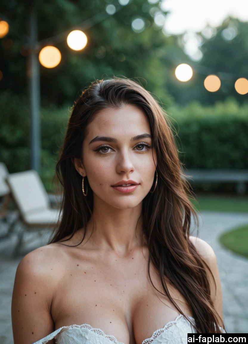 1girl, breasts, solo, jewelry, earrings, cleavage · Yamete.gg