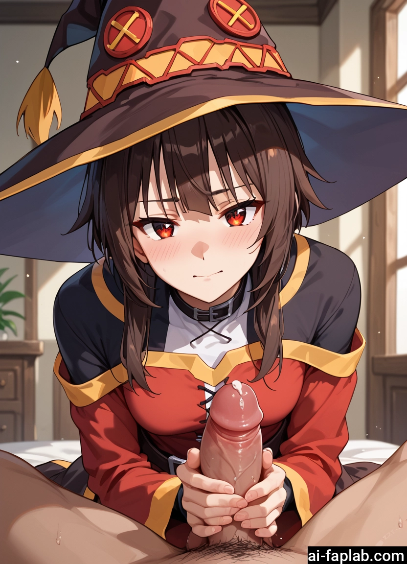 1girl, penis, hetero, hat, 1boy, witch hat · Yamete.gg