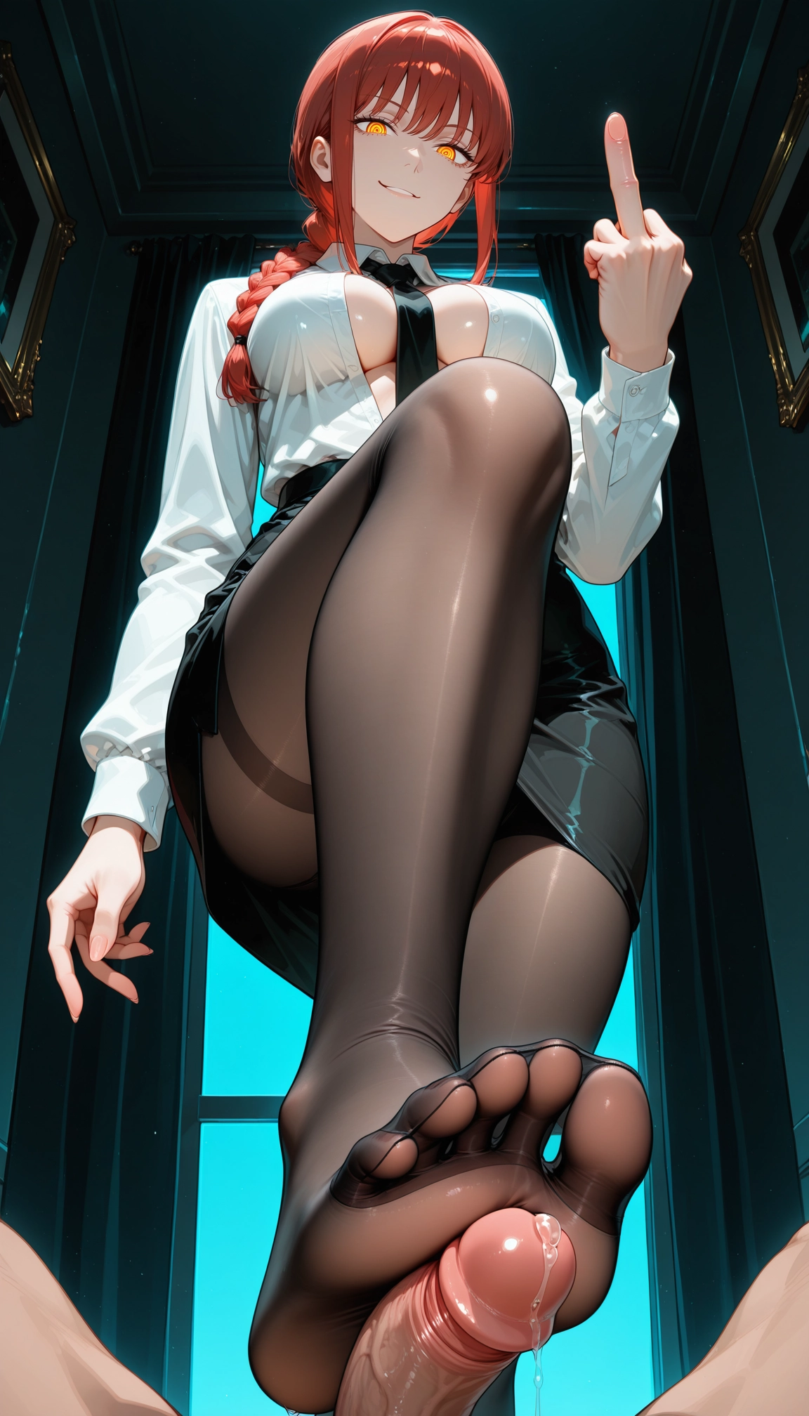 1girl, feet, breasts, penis, 1boy, hetero · Yamete.gg