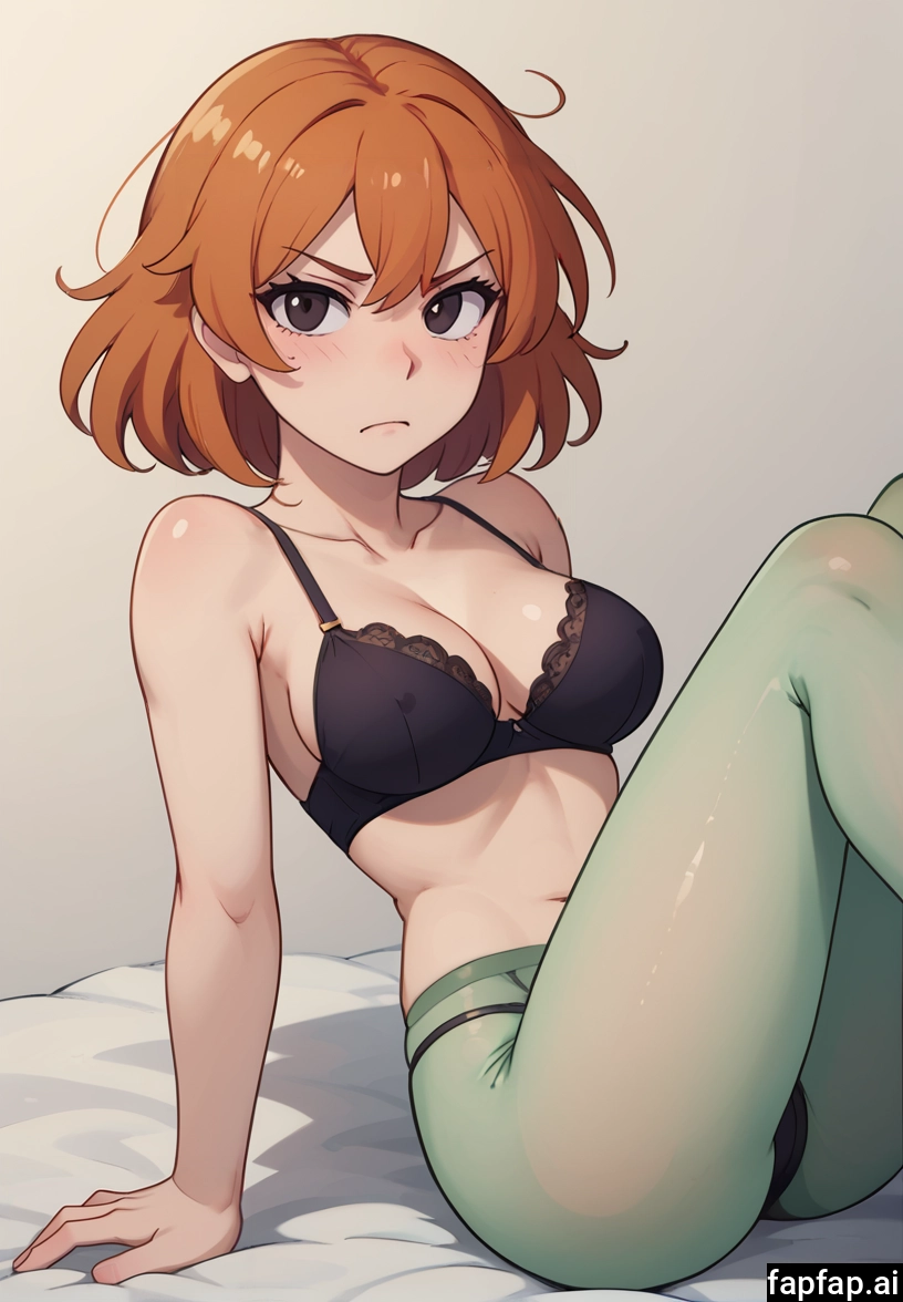 1girl, underwear, breasts, solo, bra, pantyhose · Yamete.gg