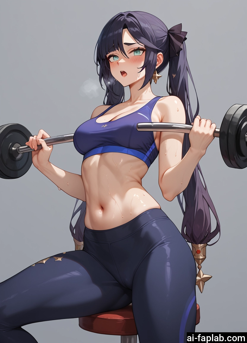 1girl, breasts, navel, twintails, jewelry, earrings