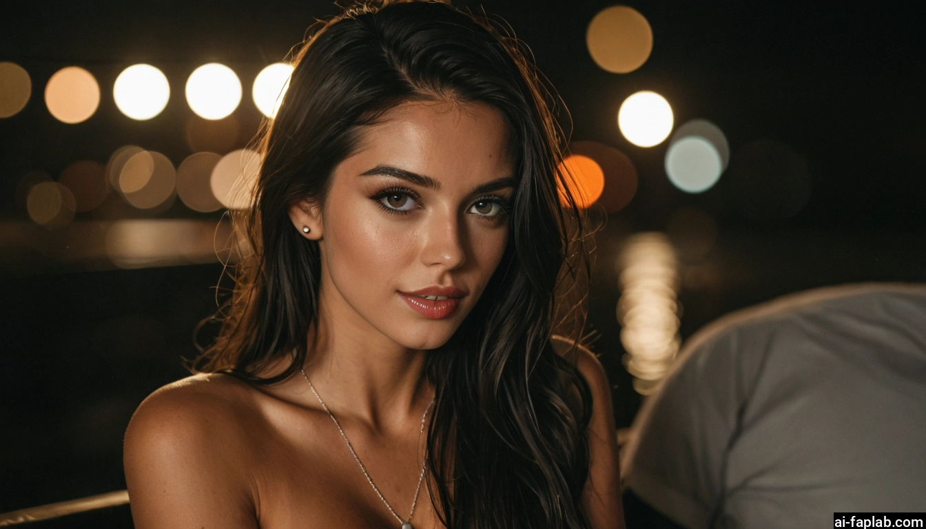 1girl, jewelry, long hair, necklace, earrings, brown eyes · Yamete.gg