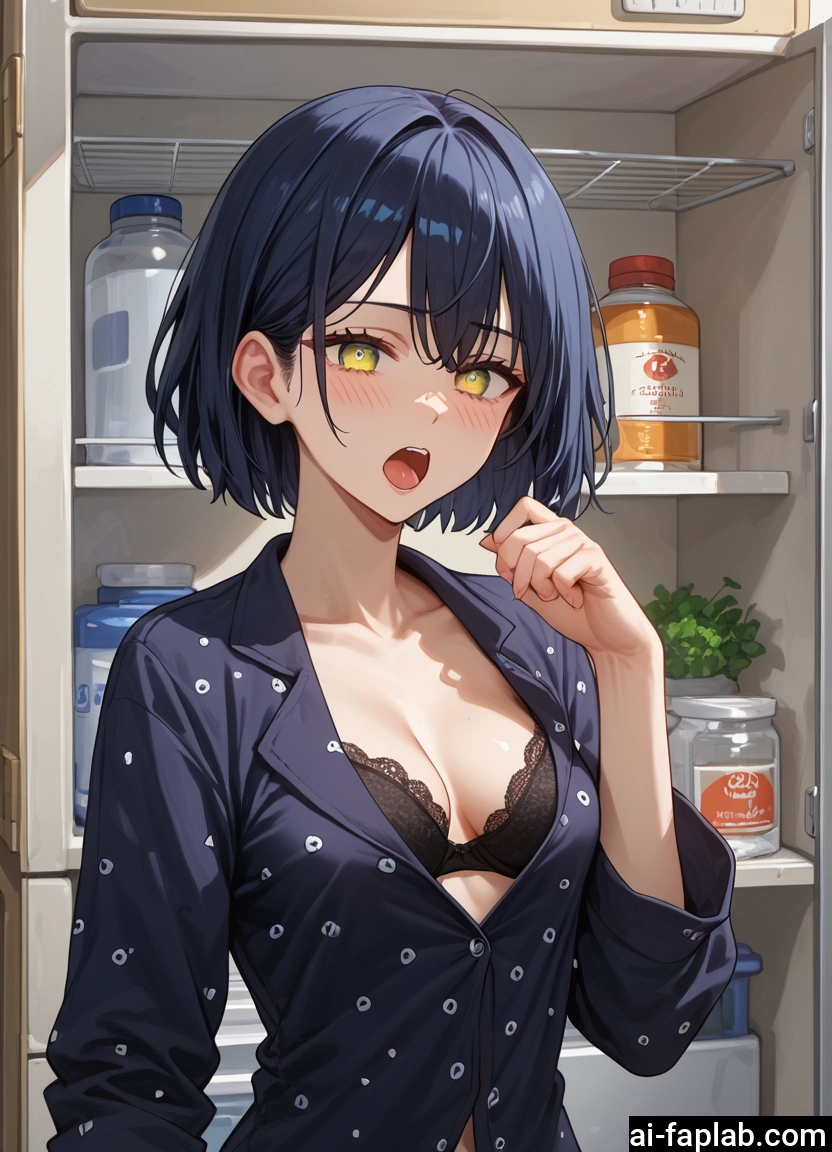 1girl, breasts, underwear, bra, solo, short hair · Yamete.gg
