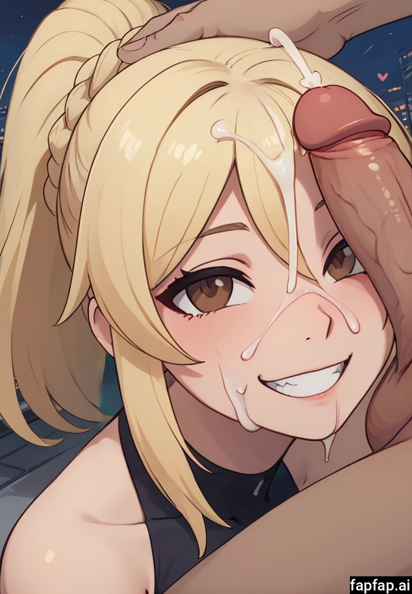 1girl, hetero, penis, 1boy, smile, blonde hair · Yamete.gg