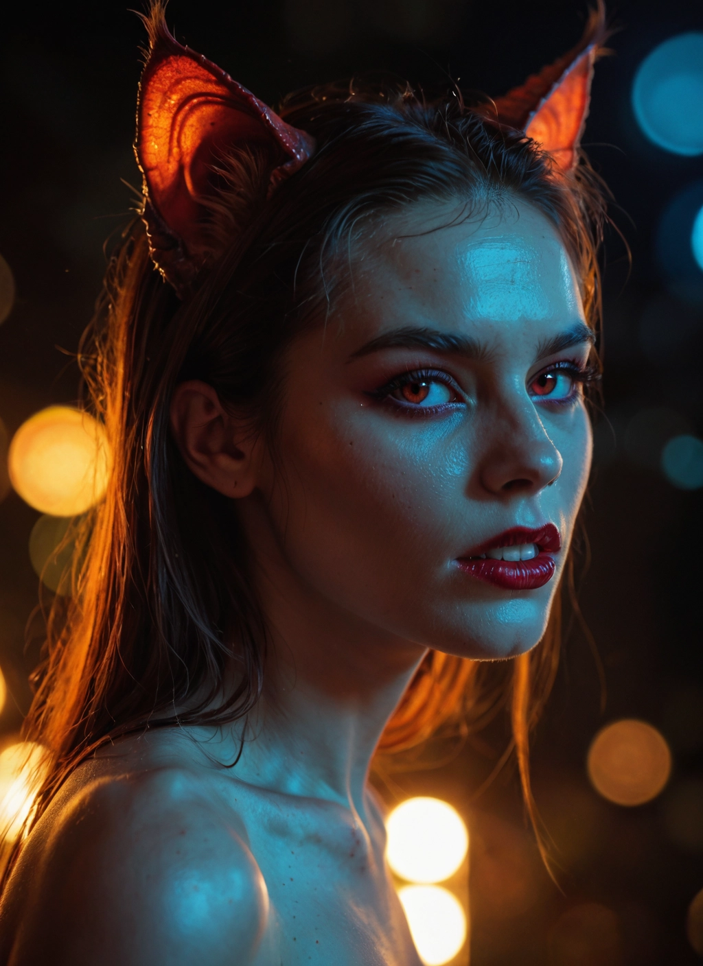 1girl, solo, animal ears, long hair, looking at viewer, cat ears · Yamete.gg